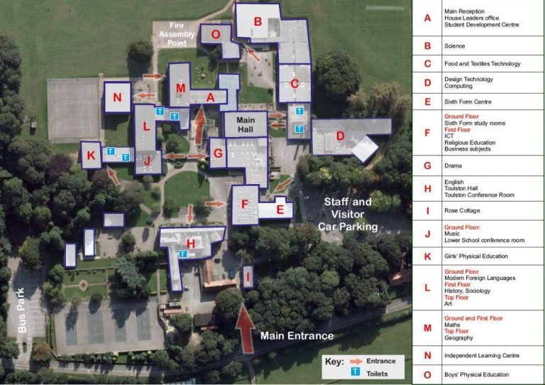 School Maps – Tadcaster Grammar School