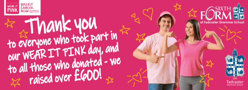 WEAR IT PINK thank you web banner